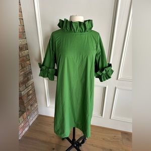 Elisabeth Wilson Baby Doll Dress with Ruffles